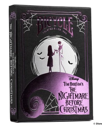 Carte Bicycle Disney Nightmare before Christmas