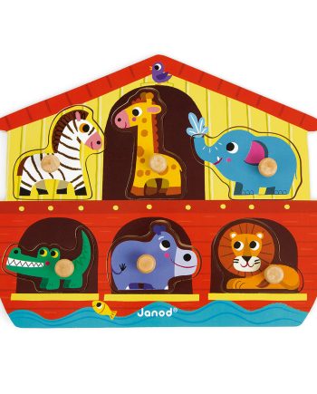 Janod lesena vstavljanka Noetova barka