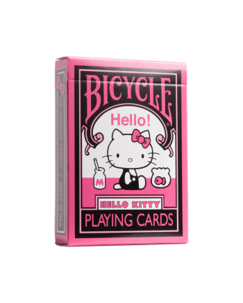 Karte Bicycle Hello Kitty Black & Pink