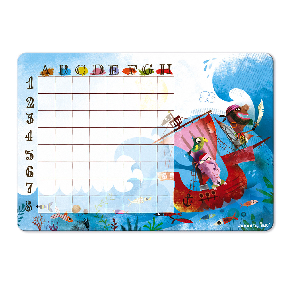 Janod strategy game Pirates Battleship<br/>